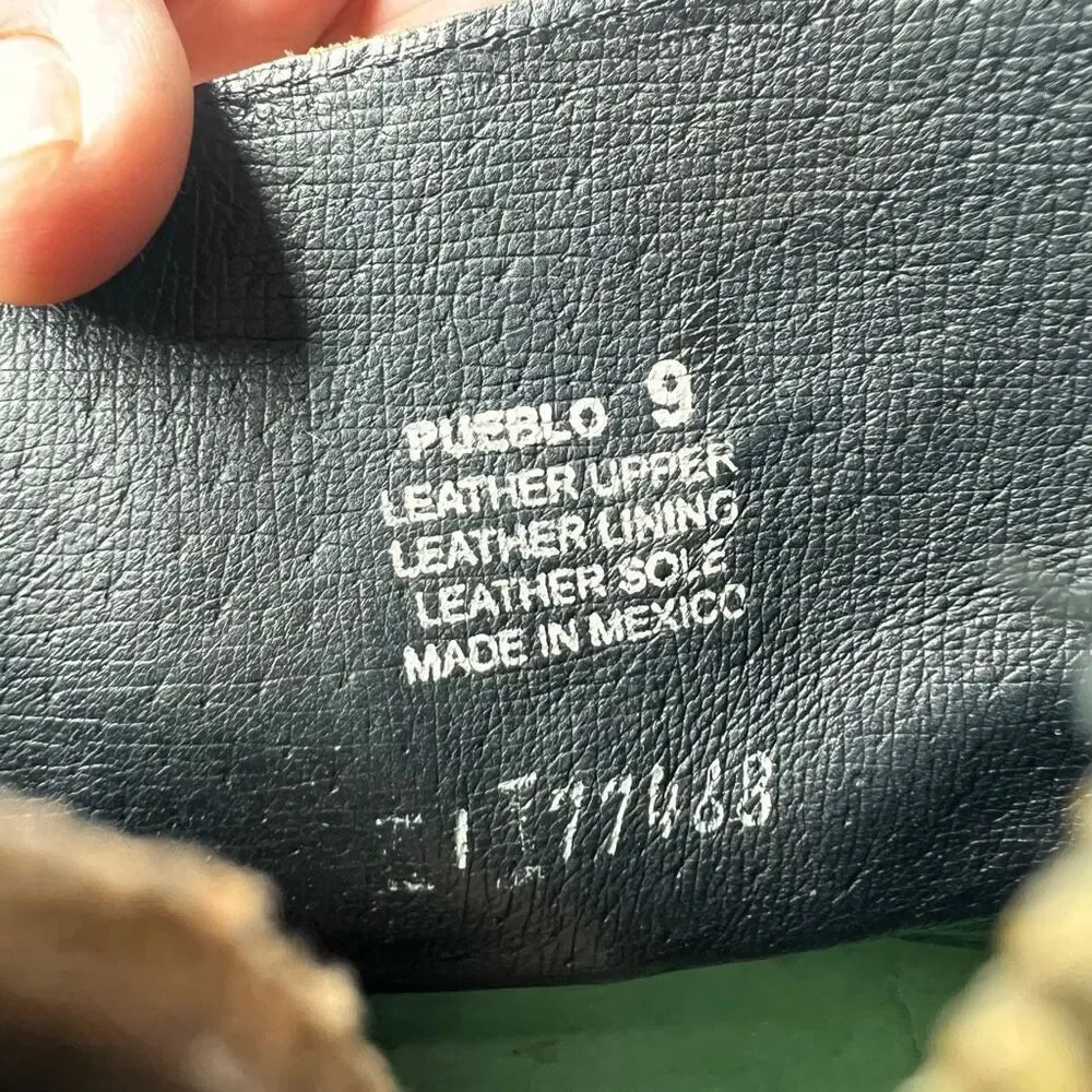 Freebird Pueblo leather distressed brown leather chukka boot single left shoe am